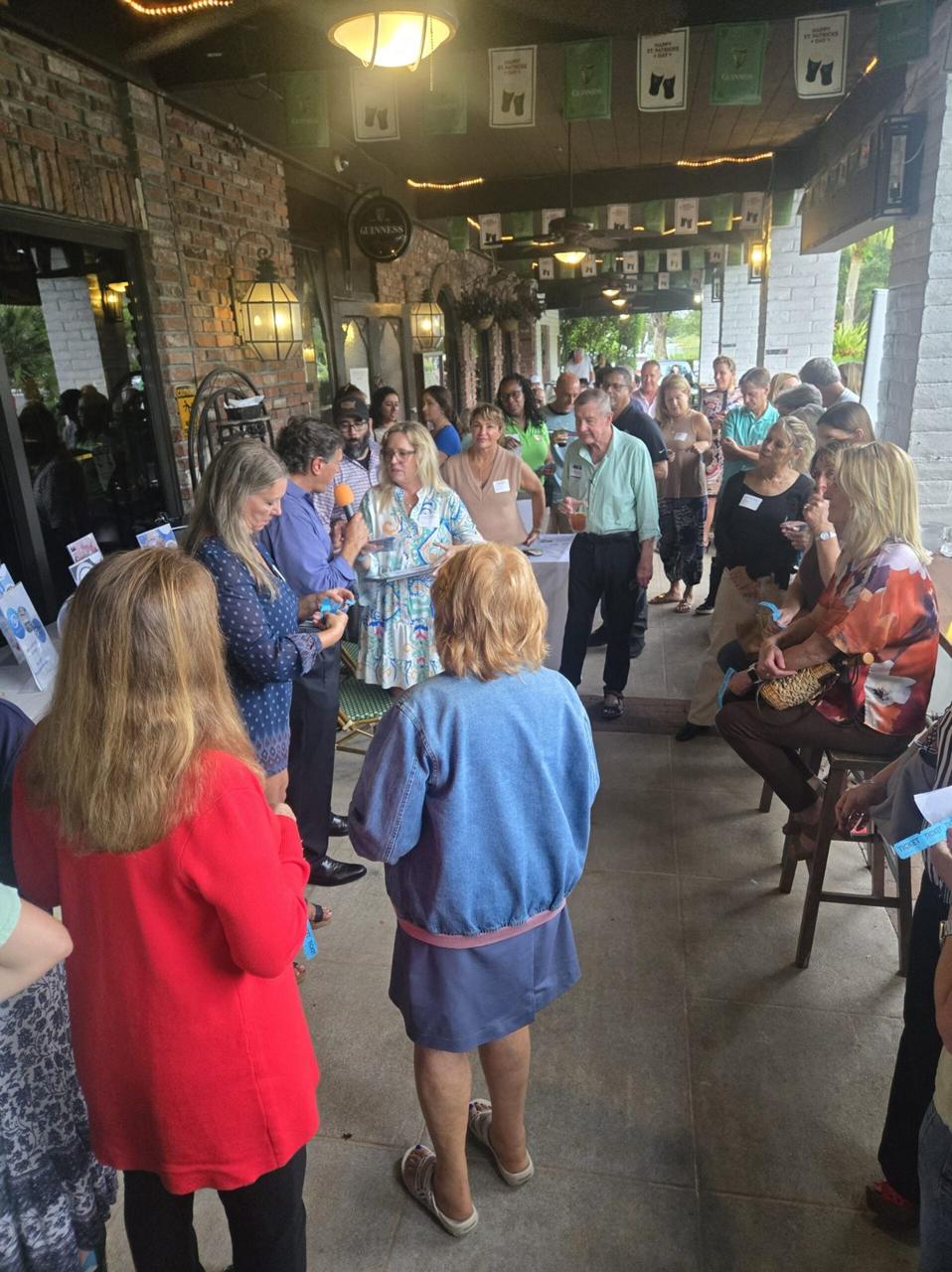 Social networking event in support of Girls on the Run Palm Beach
