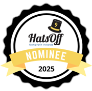 Nonprofits First Hats Off Awards nomination graphic